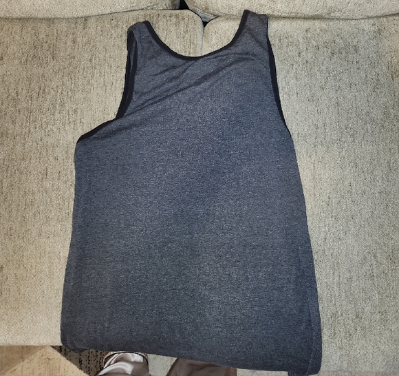 Marvel Men's Dark Gray Deadpool Tank Top - Picture 2 of 4